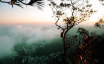 view from Corcovado, Rio de Janeiro, Brazil