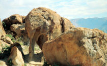 "Elephant Rock" near Brandberg, Namibia