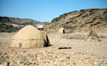 Himba huts, Namibia