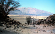dry river bed, Namibia