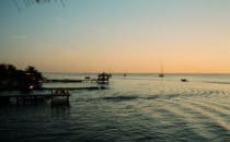 Roatán - sunset, Honduras