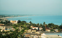 Tela - Panorama nach Westen, Honduras