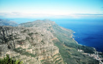 Cape Town - view from Table Mountain to the south, South Africa