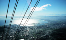 Cape Town - view from Table Mountain to the north