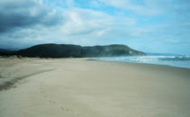 the beach of Nature's Valley, South Africa