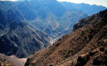 Barrancas del Cobre, Blick in Canyon