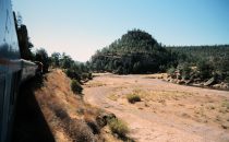 View from the train, Chepe, Copper Canyon, Mexico