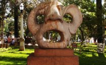 Barichara -Skulptur, Kolumbien