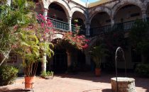 Cartagena - Innenhof von La Popa, Kolumbien