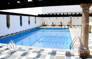 Hotel Morales Pool, Guadalajara, Mexico
