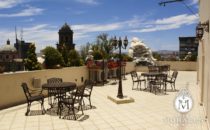 Hotel Morales rooftop terrace, Guadalajara, Mexico