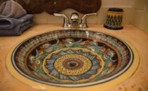 Alma del Sol bathroom, Guanajuato, Mexico