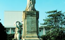 Rubén Darío monument in Managua, Nicaragua