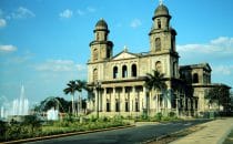 Die alte Kathedrale von Managua