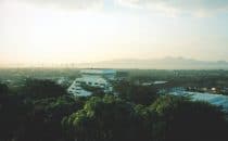 Blick über Managua mit dem alten "Interkonti"