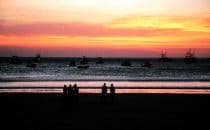 Sonnenuntergang in San Juan del Sur, Nicaragua