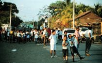 funeral in Granada, Nicaragua