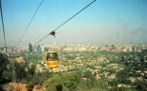 View from the cable car, Santiago de Chile, Chile