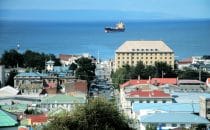 View over Punta Arenas, Chile