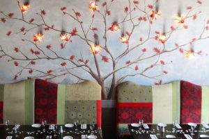 Restaurant nahe des Lucky Bean Guesthouse, Johannesburg, Südafrika