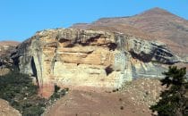 Golden Gate Highlands Nationalpark - rock formation, Namibia © Woitscheck