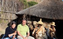 Golden Gate Highlands National Park - Basotho Cultural Village, Namibia © Woitscheck