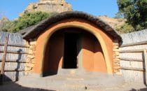 Golden Gate Highlands National Park - Basotho Cultural Village, Namibia © Woitscheck