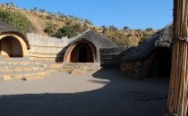 Golden Gate Highlands National Park - Basotho Cultural Village, Namibia © Woitscheck