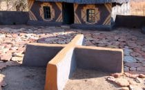 Golden Gate Highlands National Park - Basotho Cultural Village, Namibia © Woitscheck