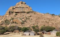 Golden Gate Highlands National Park - Basotho Cultural Village, Namibia © Woitscheck