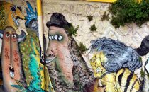 Graffiti in Valparaíso, Chile