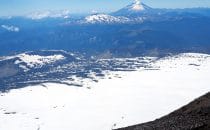 Blick vom Villarica, Chile, © Bertram Roth