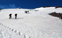 Aufstieg zum Villarica, Chile, © Bertram Roth