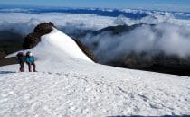 Blick vom Villarica, Chile, © Bertram Roth