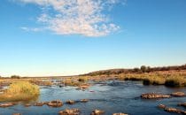 Landschaft im Kruger Park, Südafrika