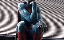 Medellín - contemplative Superman, Colombia