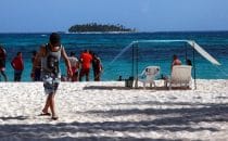 San Andrés - at the beach