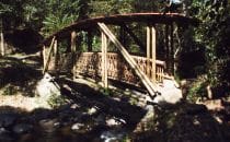 Tierradentro - Bambusbrücke, Kolumbien
