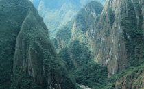 Machu Picchu - Blick ins Tal, Peru