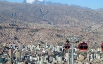 Seilbahn La Paz, Bolivien © Bertram Roth