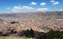 Blick über Cusco, Peru