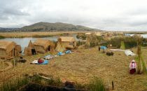 Inseln der Uros, Titicacasee, Peru