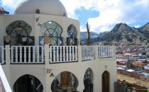 Hotel La Cupula, Copacabana, Titicacasee, Bolivien