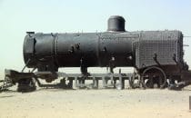 Eisenbahnfriedhof in Uyuni, Bolivien
