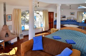 Hotel La Cupula, Copacabana, Titicacasee, Bolivien