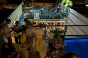 posada la fe Dachterrasse