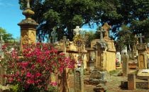 Barichara cemetery, Colombia