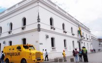 Streetcorner in Popayán, Colombia