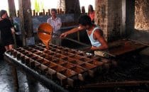 Panelaproduktion bei San Agustín, Kolumbien