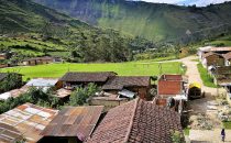 Blick über Leimebamba, Peru